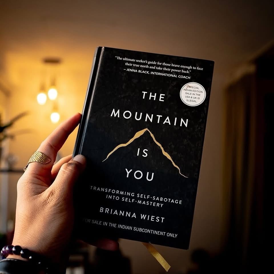 The Mountain Is You by Brianna Wiest (Hardcover)